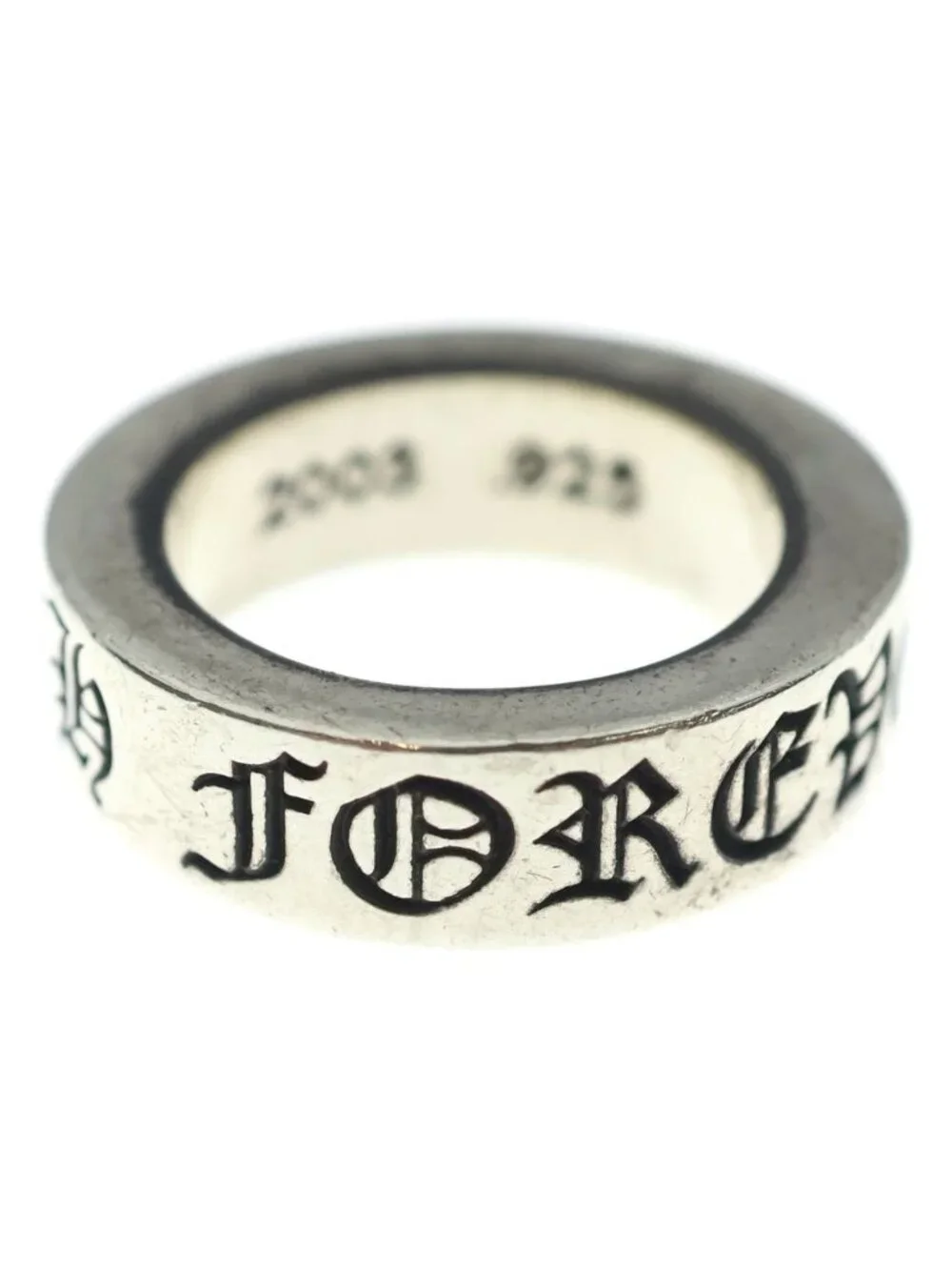 Chrome Hearts Spacer Forever Ring Silver
